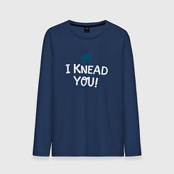 Мужской лонгслив I knead you