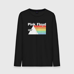 Лонгслив хлопковый мужской Pink Floyd, цвет: черный