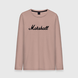Мужской лонгслив Marshall logo
