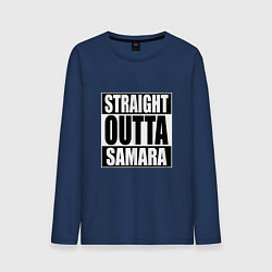 Мужской лонгслив Straight Outta Samara