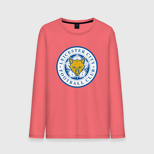 Мужской лонгслив Leicester City FC / Коралловый – фото 1
