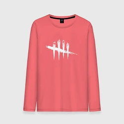 Мужской лонгслив Dead by Daylight White Logo