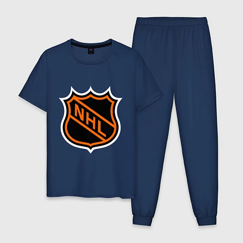 Мужская пижама NHL / Тёмно-синий – фото 1
