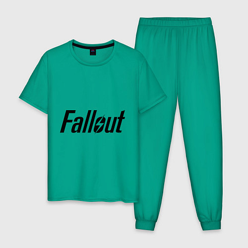 Мужская пижама Fallout / Зеленый – фото 1