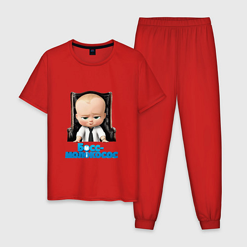 Мужская пижама Boss Baby / Красный – фото 1