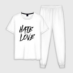 Мужская пижама FACE Hate Love