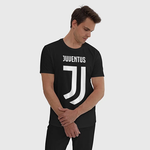 Мужская пижама FC Juventus / Черный – фото 3