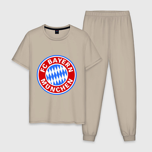 Мужская пижама Bayern Munchen FC / Миндальный – фото 1
