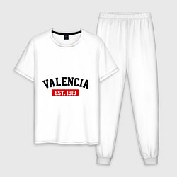 Мужская пижама FC Valencia Est. 1919