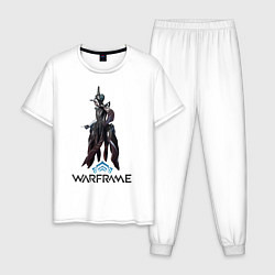 Пижама хлопковая мужская Equinox warframe, цвет: белый
