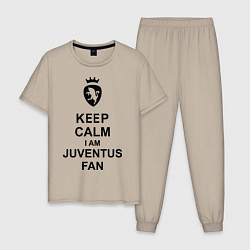 Мужская пижама Keep Calm & Juventus fan