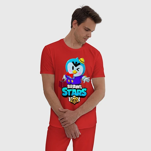 Мужская пижама BRAWL STARS MRP / Красный – фото 3