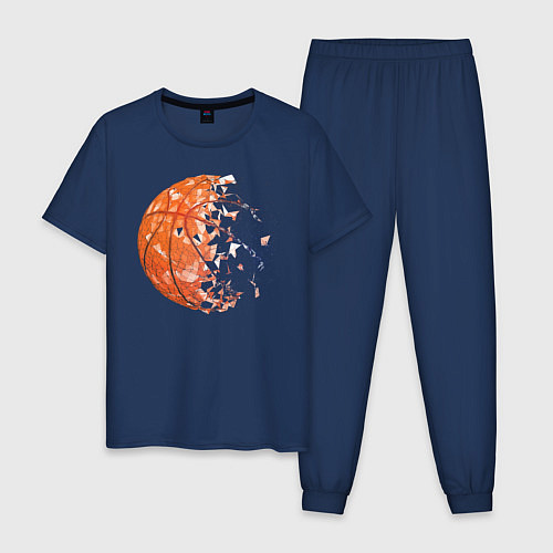 Мужская пижама BasketBall / Тёмно-синий – фото 1