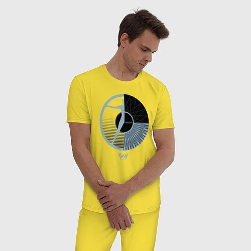 Мужская пижама Westworld / Желтый – фото 3