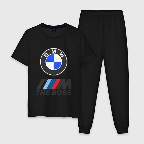 Мужская пижама BMW BOSS / Черный – фото 1