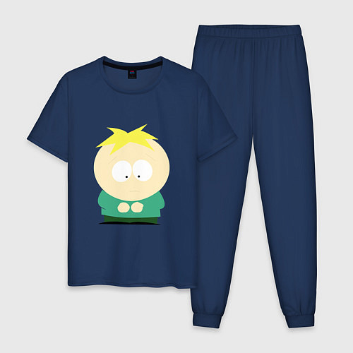 Мужская пижама South Park Баттерс / Тёмно-синий – фото 1