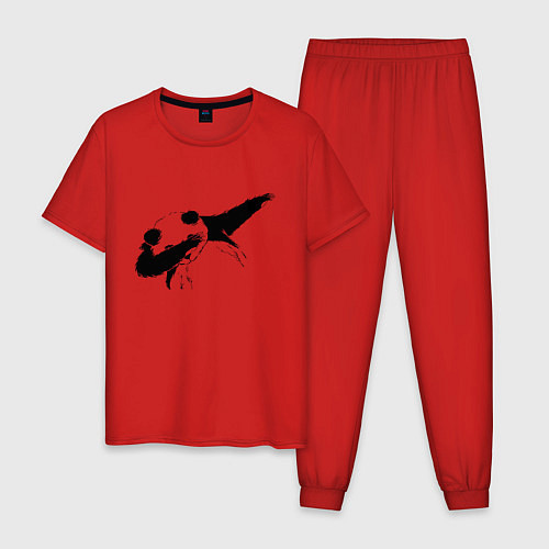 Мужская пижама Дэб / Красный – фото 1