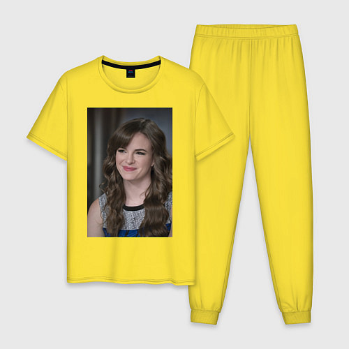 Мужская пижама Caitlin Snow / Желтый – фото 1