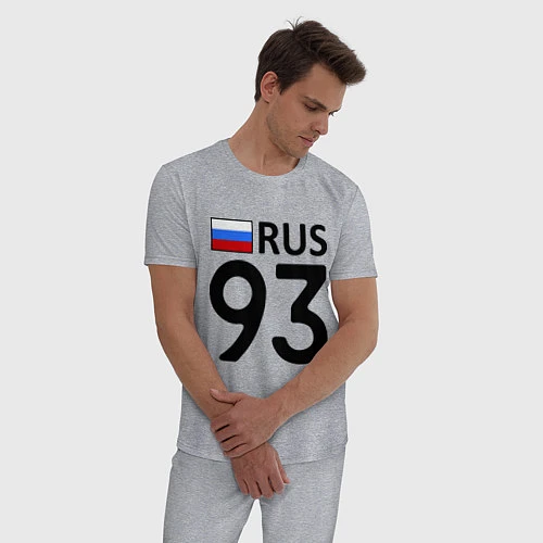 Мужская пижама RUS 93 / Меланж – фото 3