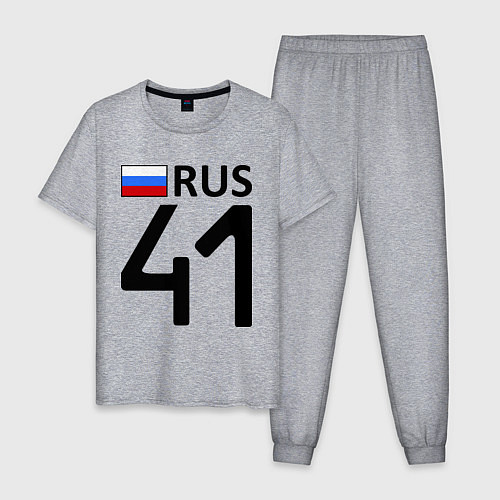 Мужская пижама RUS 41 / Меланж – фото 1