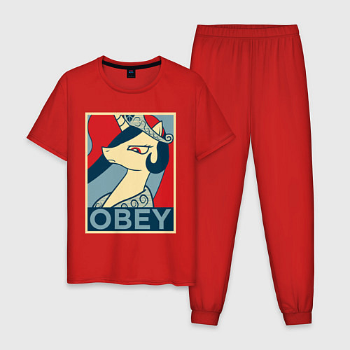Мужская пижама Trixie OBEY / Красный – фото 1