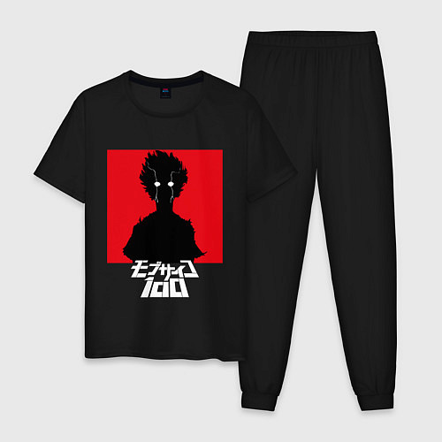 Мужская пижама Mob psycho 100 Z / Черный – фото 1