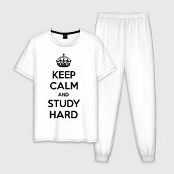 Мужская пижама Keep Calm & Study Hard