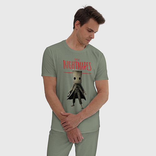 Мужская пижама Little Nightmares / Авокадо – фото 3