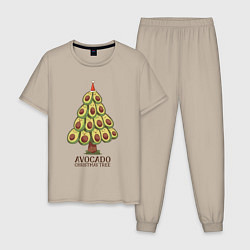 Мужская пижама Avocado Christmas Tree