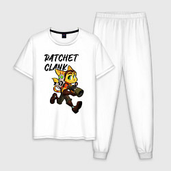 Мужская пижама Ratchet & Clank
