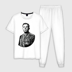 Мужская пижама Гагарин и медали