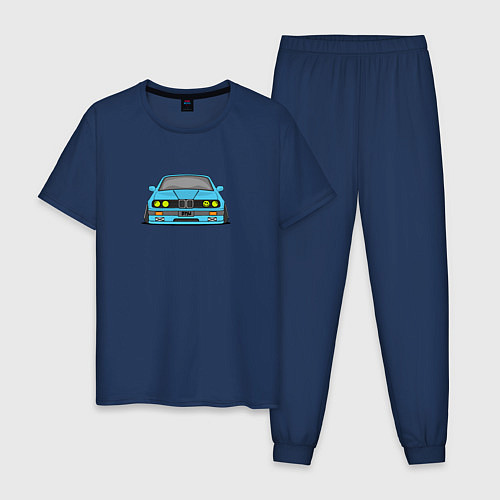 Мужская пижама Bmw e30 drift stance / Тёмно-синий – фото 1