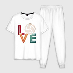 Мужская пижама Любовь - Волейбол