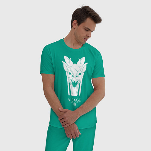 Мужская пижама Visage из Доты 2 Necrolic / Зеленый – фото 3