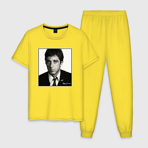 Мужская пижама Аль Пачино Al Pacino / Желтый – фото 1