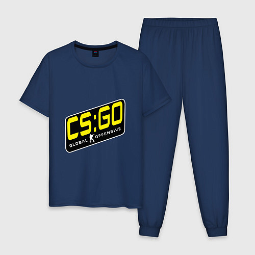 Мужская пижама CS:GO Новая эра / Тёмно-синий – фото 1