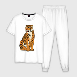 Мужская пижама Дерзкая независимая тигрица