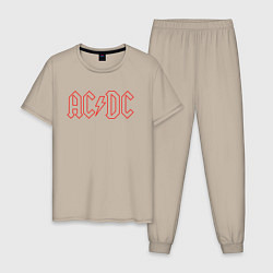 Мужская пижама ACDC - Logo