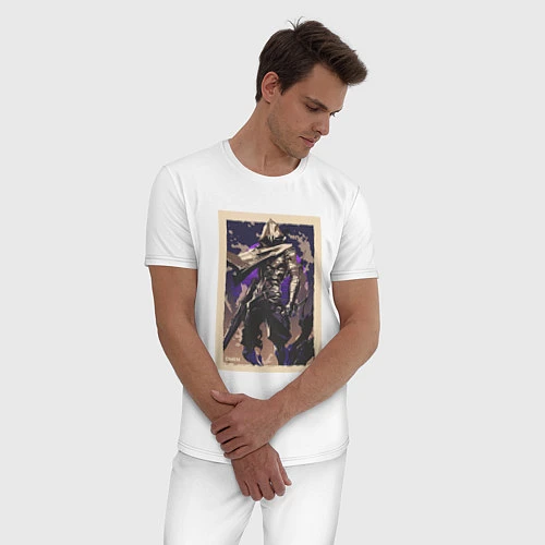 Мужская пижама Omen art / Белый – фото 3
