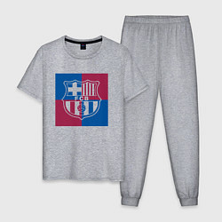 Мужская пижама FC Barcelona Logo 2022