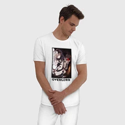 Пижама хлопковая мужская Оверлорд art, цвет: белый — фото 2