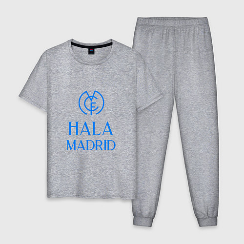 Мужская пижама Hala - Real Madrid / Меланж – фото 1