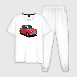 Мужская пижама Маленькая красная машина