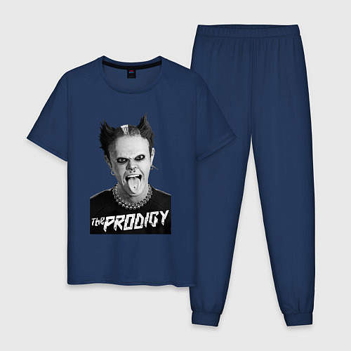 Мужская пижама The Prodigy - firestarter / Тёмно-синий – фото 1