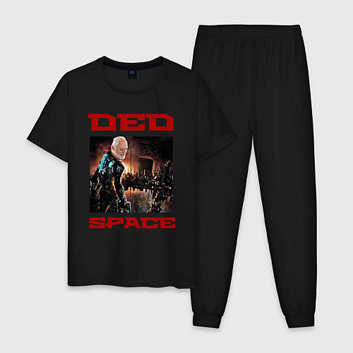 Мужская пижама DED SPACE / Черный – фото 1