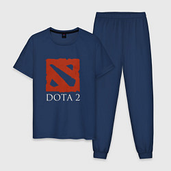Мужская пижама Логотип игры Дота 2