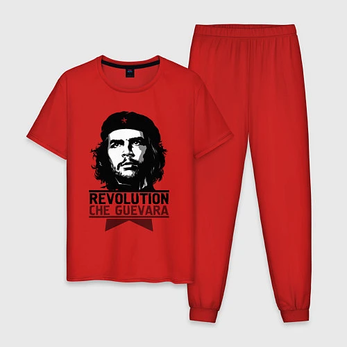Мужская пижама Revolution hero / Красный – фото 1