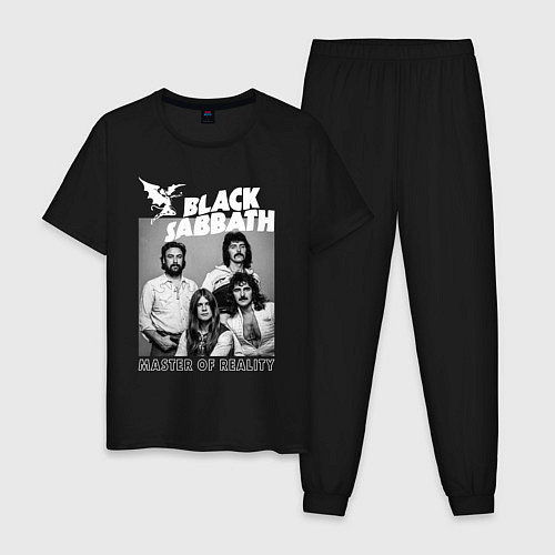 Мужская пижама Black Sabbath rock / Черный – фото 1