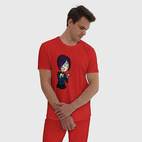 Мужская пижама Веселая Тоука / Красный – фото 3