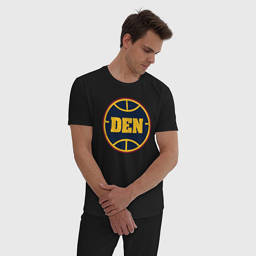 Мужская пижама Den basketball / Черный – фото 3